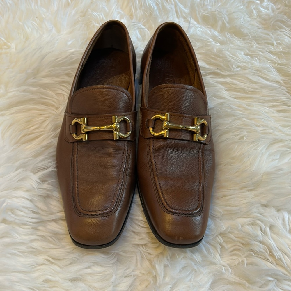 Salvatore Ferragamo Italian leather men’s shoes